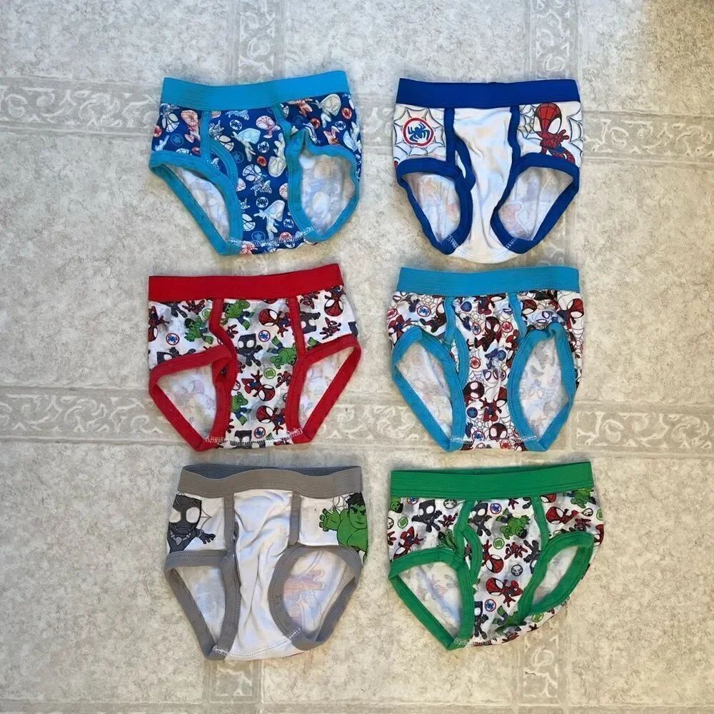 Marvel Spidey and Amazing Friends Toddler Underwear 4T